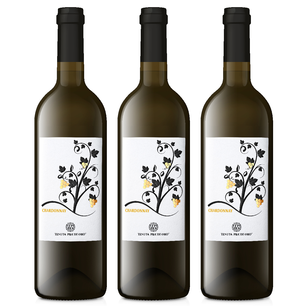 Pra de Oro Chardonnay 3 bottiglie